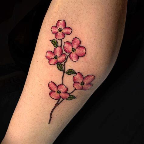 dogwood tattoo|dogwood flower tattoos.